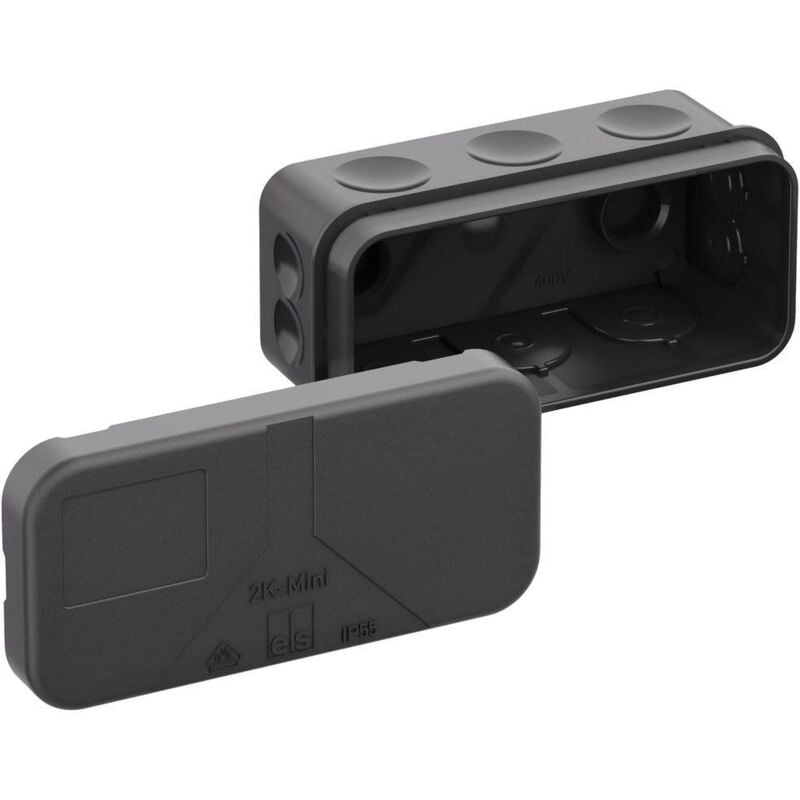 Spelsberg - 34420801 Boîte de raccordement (l x l x h) 43 x 89 x 38 mm noir IP55 10 pc(s)