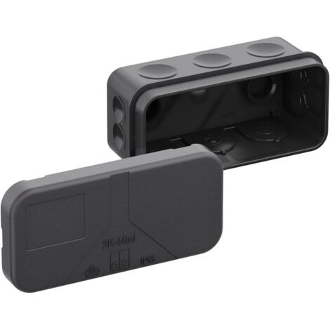 Spelsberg 34420801 Boîte de raccordement (L x l x H) 43 x 89 x 38 mm noir IP55 10 pc(s) A808062