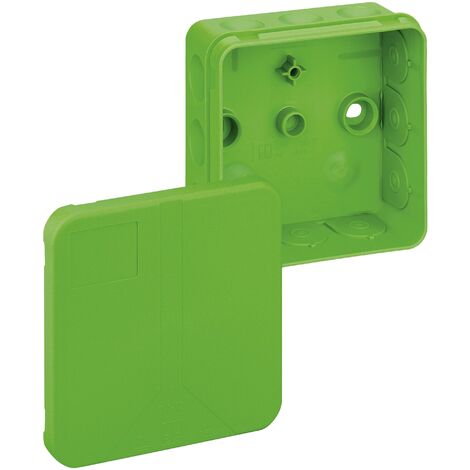 Spelsberg 34451201 Boîte de raccordement (L x l x H) 85 x 85 x 37 mm vert IP55 1 pc(s) Y461762