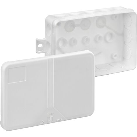 Spelsberg 34861601 Boîte de raccordement (L x l x H) 85 x 130 x 37 mm blanc IP55 1 pc(s) Y461592