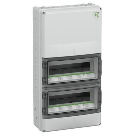 Spelsberg 73362801 AK 28 Plus Kleinverteiler Aufputz Anzahl Teilungen = 28 Anzahl Reihen = 2 Inhalt