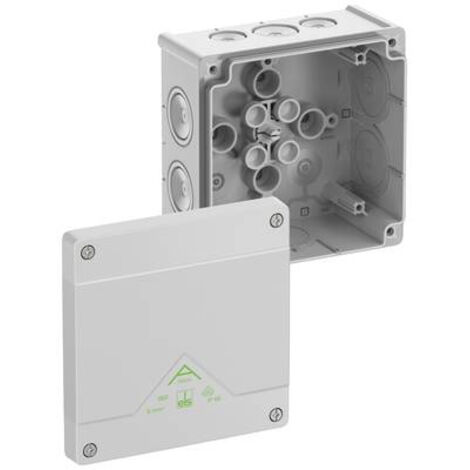 Spelsberg 80640001 Boîte de dérivation (L x l x H) 127 x 127 x 70 mm gris IP66 1 pc(s) V855383