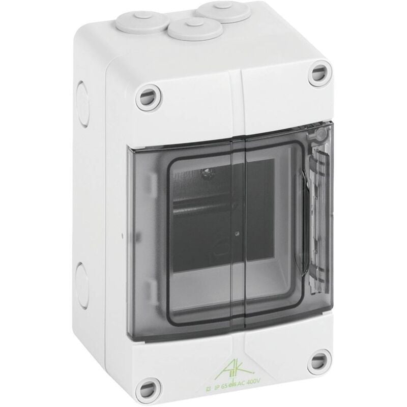 Armoire de distribution montage apparent (en saillie) Spelsberg ak 03 73540301 Nombre de divisions = 3 Nbr de rangées =