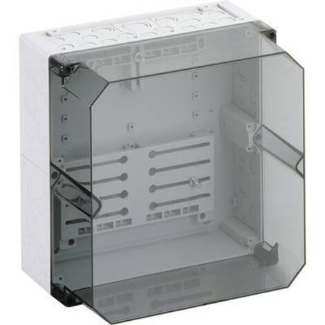 Spelsberg Boîtier de compteur, indice de protection IP65, résistance aux chocs IK08, classe de protection II, tension nominale 400V AC, sans halogène, 75200201