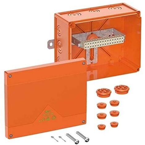 Spelsberg Scatola di derivazione, grado di protezione IP66, resistenza agli urti IK08, classe di protezione II, Ui 450V AC, tensione nominale di isolamento 450V DC, UL-EU, VDE, senza alogeni, 86851601