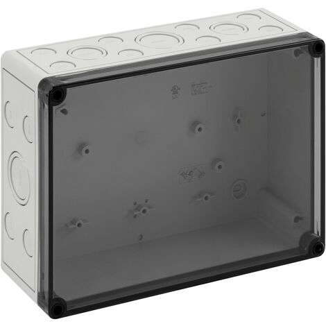 Spelsberg TK PC 2518-9-TM Installations-Gehäuse 180 x 254 x 90  Polystyrol, Polycarbonat, Polyuretha