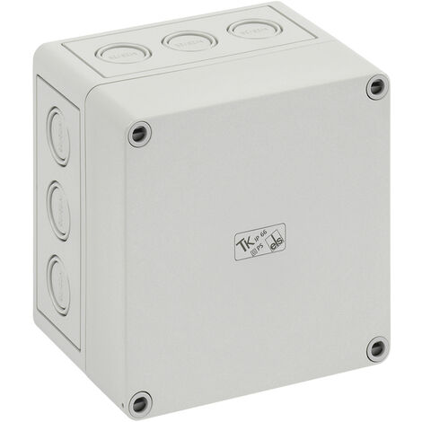 Spelsberg TK PS 1313-10-m Installations-Gehäuse 130 x 130 x 99  Polystyrol (EPS) Lichtgrau (RAL 7035