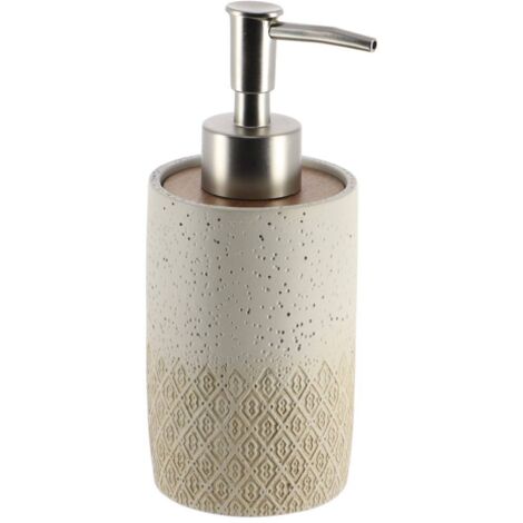 Spender polyresin grave 265 ml - natürlich akazie - Tendance
