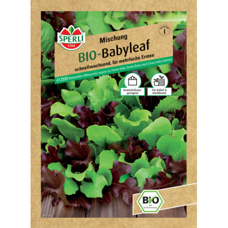 Sperli BIO Babyleafsalat Gemüsesamen