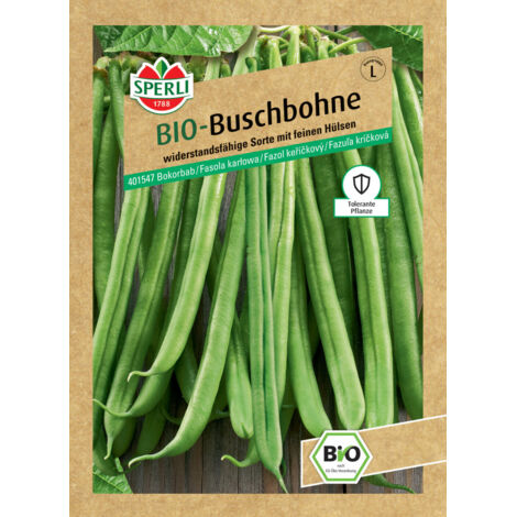 Sperli BIO Buschbohne fein Gemüsesamen