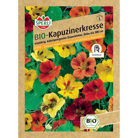 Sperli BIO Kapuzinerkresse Gemüsesamen