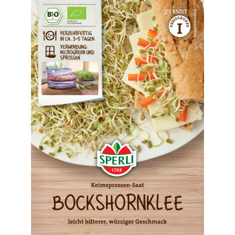 Sperli BIO Keimsprossen-Saat Bockshornklee Gemüsesamen