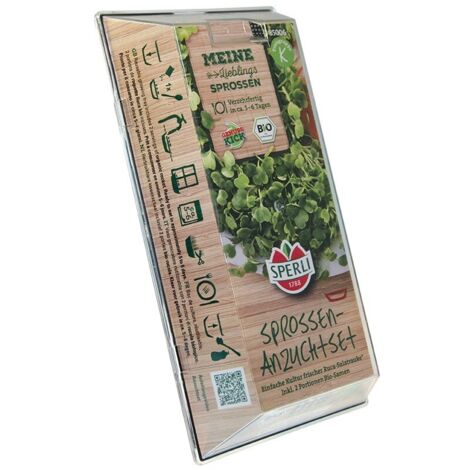 Sperli Bio Microgreen Grow Kit Anzuchtset Salatrauke