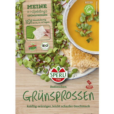 Sperli BIO Microgreen-Pads Radies