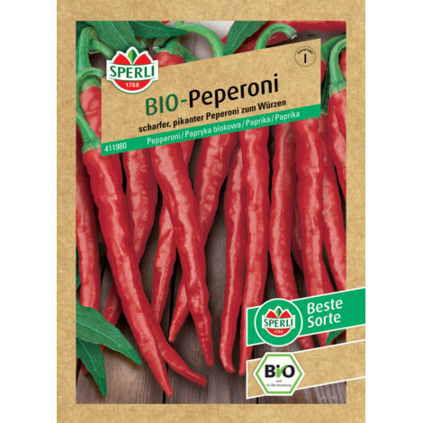 Sperli BIO Peperoni Gemüsesamen
