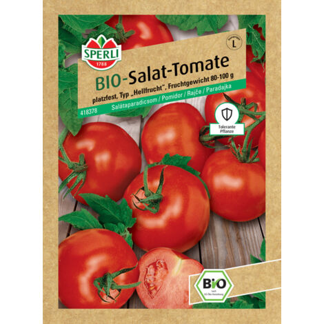 Sperli BIO Salat-Tomate Hellfrucht F1 Gemüsesamen