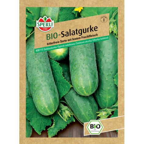 Sperli BIO Salatgurke Marketmore Gemüsesamen