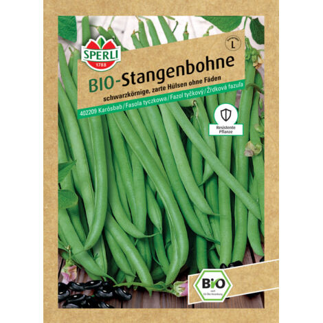 Sperli BIO Stangenbohne Gemüsesamen