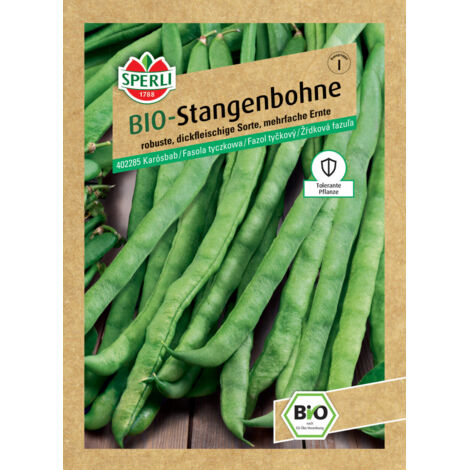 Sperli BIO Stangenbohne Gemüsesamen