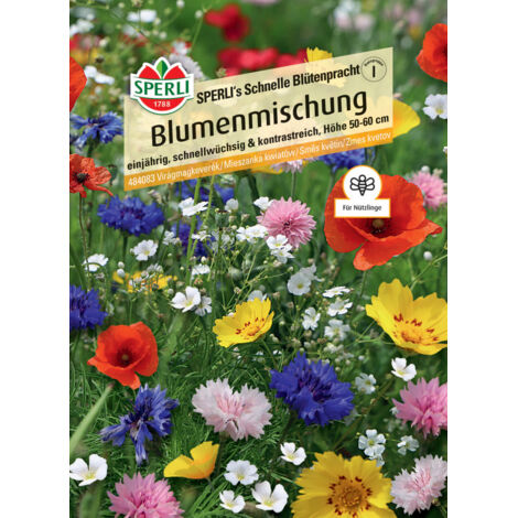 Sperli Blumenmischung SPERLI's Schnelle Blütenpracht Gemüsesamen
