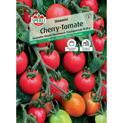 Sperli Cherry-Tomate Umamini F1 Gemüsesamen