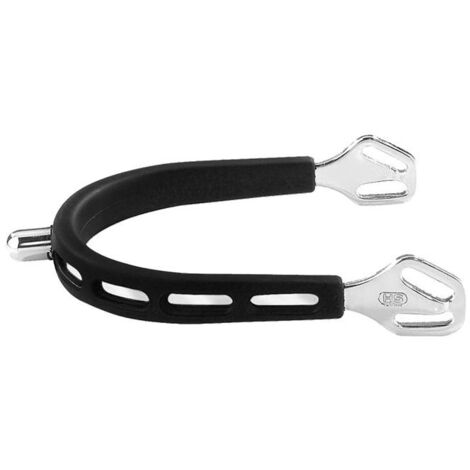 Speroni inglesi ultra fit extra grip in acciaio ricoperto in gomma con gambo arrotondato 15 mm
