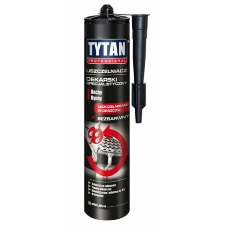 Spezial-Dachdichtmittel Tytan 310 ml, farblos – Sil Dek S Be