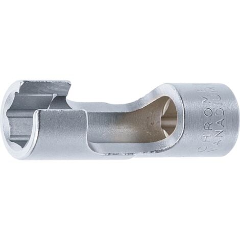 BGS TECHNIC Spezial-Steckschlüssel-Einsatz, geschlitzt Antrieb Innenvierkant 10 mm (3/8") SW 11 mm