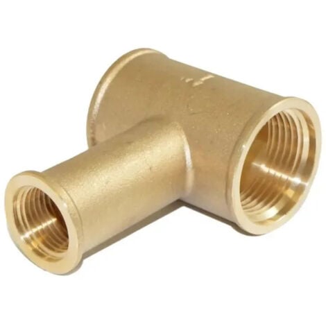 THERMADOR Spezial-T-Stück 26x34 / 15x21 für die Montage von Thermometern mit Tauchhülse