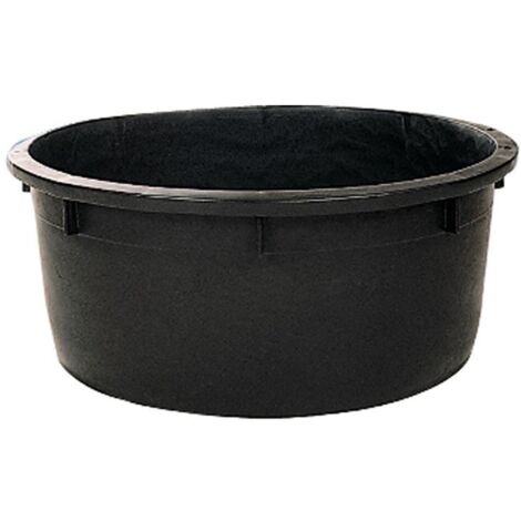 Spezialkübel rund, schwarz, 230 l