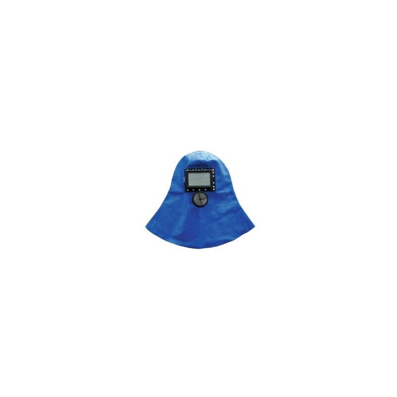 Esska - Spezialschutz-Set - integrierte Halskrause - Haube, Maske & Filter - eingebaute Halbmaske Polimask ALFA