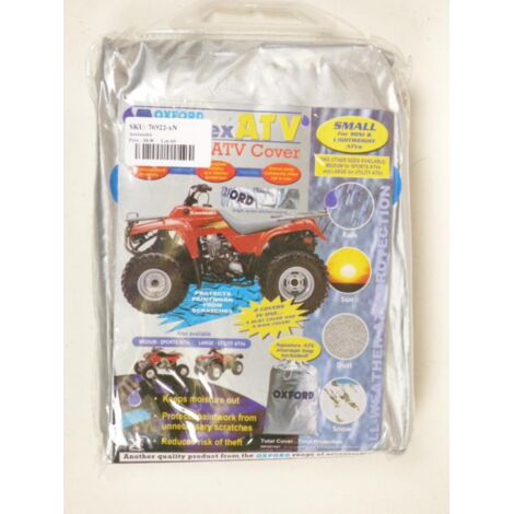 spezielle Hülle für Quad atv oxford aquatex wasserdicht grau