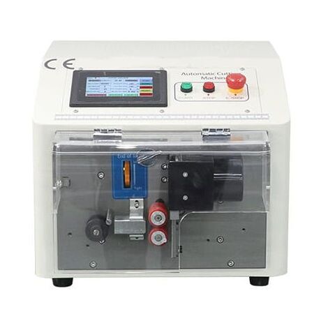 Spezzonatrice automatica per guaine, termorestringenti, cavi, cavi piatti e trecce in rame