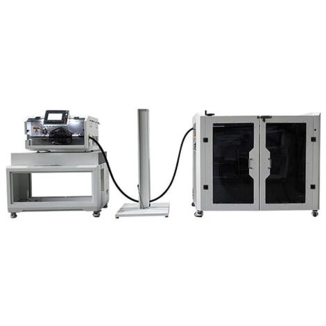 Spezzonatrice automatica per taglio tubi corrugati