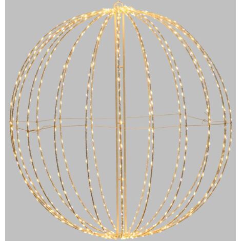 Sphère 3D Ø74cm Métal Pro 720 MicroLED FlashLED Diamond Lotti