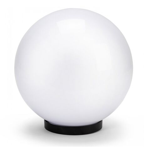 Sphère d'extérieur en PMMA, 300mm, E27, blanche