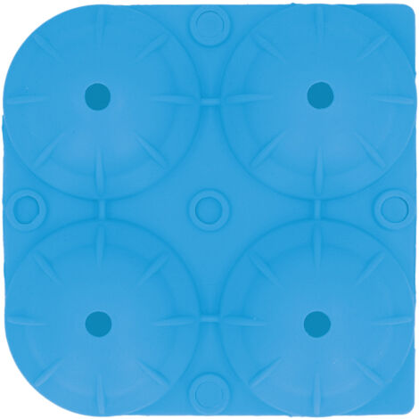 Sphere Ice Mold 4‑Grids Ice Ball Maker Tray Tool for Home Kitchen Bar RestaurantBlue