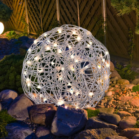 Sphère décorative lumineuse LED 16 couleurs D30cm Sphère led