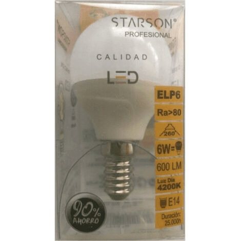 Spherica Led Professional Sphérique Led Professionnel 6W E-14 6400K