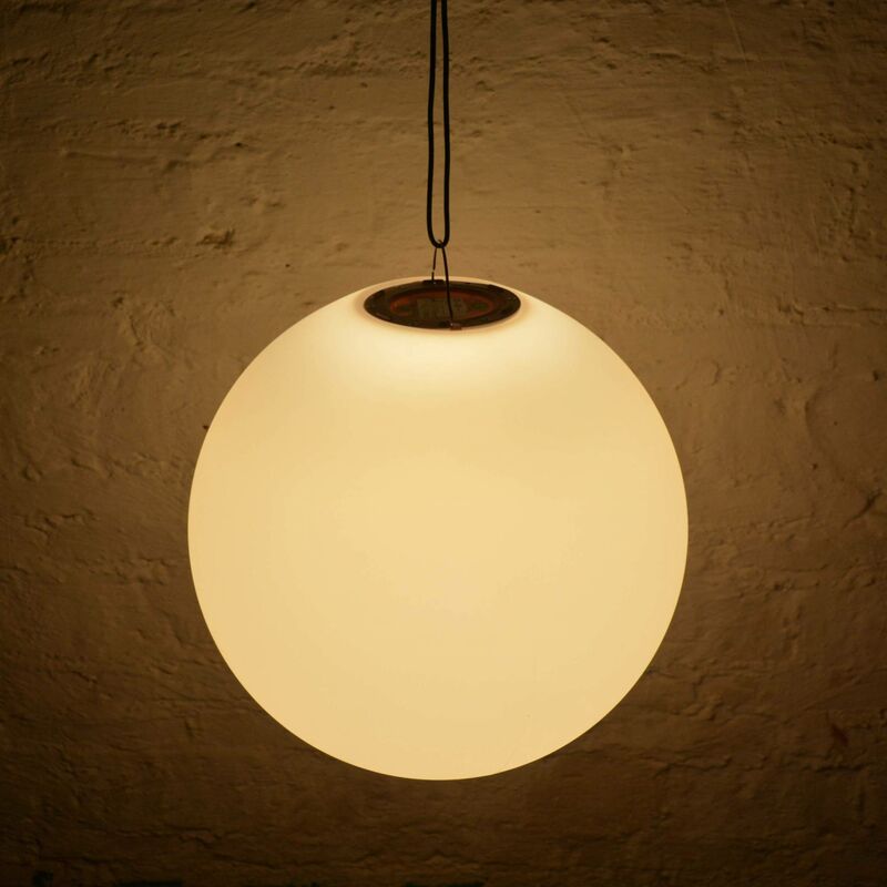 40cm spherical led lamp – Decorative light sphere, remote control, Warm white