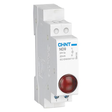 Spia 3 led modulare chint rossi 230vac -  81006/230