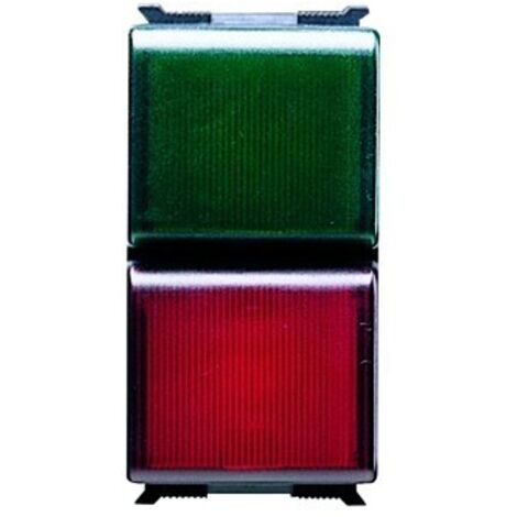 Spia Doppia Di Segnalazione Rossa/Verde ( GEWISS cod. GW30616 )