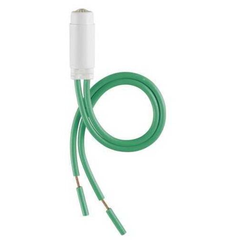 Spia LED verde precablata  per serie Idea,  Eikon, Arkè e Plana Vimar 00936.250.g