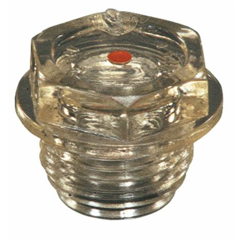 Spia livello olio da 3/4” in plastica