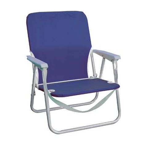 Spiaggina comoda domus acciaio/poly cm 53x56 h.cm 70