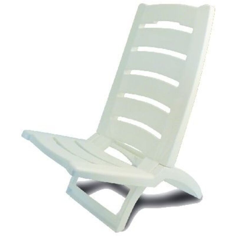 Adriatic Aktive 62653 Sedia Pieghevole Bianca Leggera