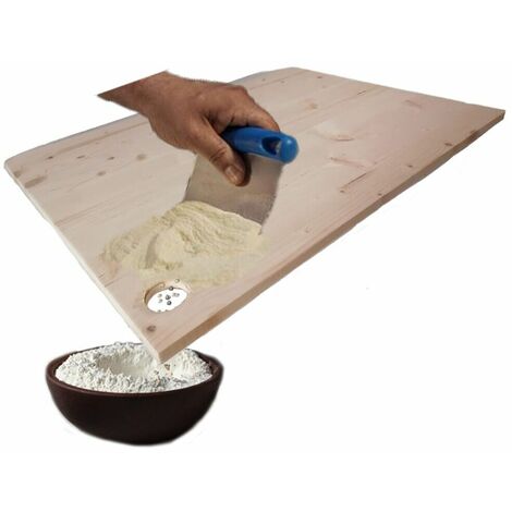 Spianatoia in legno tavolo da lavoro tagliere per casa impasti farina pasta pizza cucina ristorante pub pasticceria - MISURA: Spianatoio piccolo cm 45x62