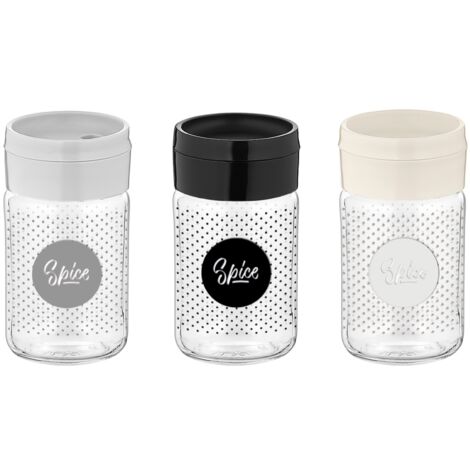 SPICE SPARGISPEZIE 5XH10 CM IN VETRO E PLASTICA IN COLORE ASSORTITO