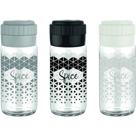SPICE SPARGISPEZIE 6XH15 CM IN VETRO E PLASTICA IN COLORE ASSORTITO