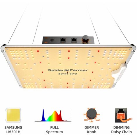 Spider Farmer SF1000 LED Grow Light Plant Light Plantes d'intérieur Grow Lamp